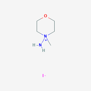 molecular formula C5H13IN2O B8403792 N-amino-N-methylmorpholinium iodide CAS No. 60023-25-8