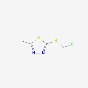 5-Chloromethylthio-2-methyl-1,3,4-thiadiazole