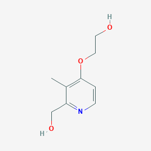 4-(2-Hydroxyethoxy)-2-hydroxymethyl-3-methylpyridine