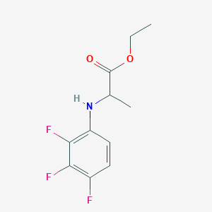 Ethyl 2-(2,3,4-trifluoroanilino)propionate