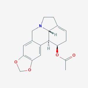 molecular formula C18H19NO4 B084039 Acetylcaranine CAS No. 14383-07-4