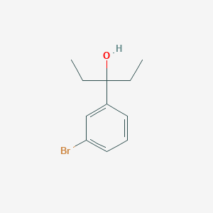 3-(3-Bromo-phenyl)-pentan-3-ol