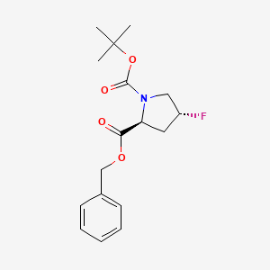 N-(tert-Butoxycarbonyl)-(2S,4R)-4-fluoroproline benzyl ester