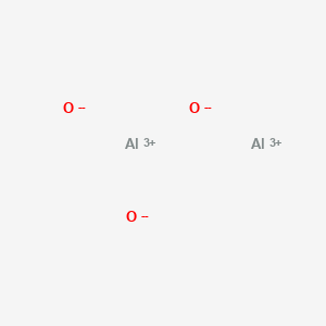molecular formula Al2O3 B084041 Aluminum oxide CAS No. 12522-88-2