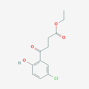4-(5-Chloro-2-hydroxy-phenyl)-4-oxo-butyric Acid Ethyl Ester