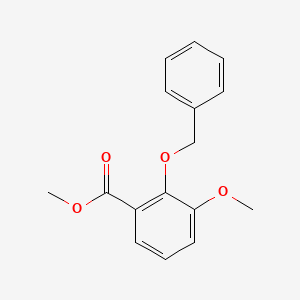 2-Benzyloxy-3-methoxybenzoic acid methyl ester