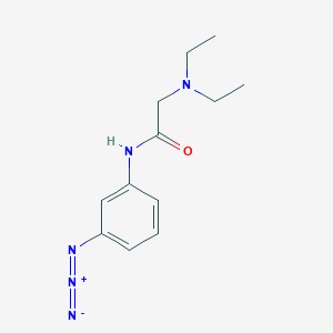 N-(3-azidophenyl)-2-(diethylamino)acetamide