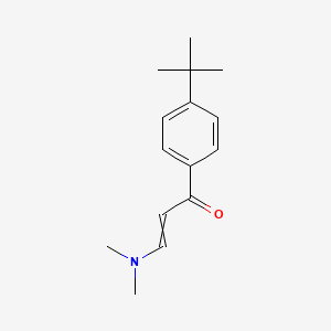 1-(N,N-Dimethylamino)-3-(4-(1,1-dimethylethyl) phenyl)prop-1-en-3-one