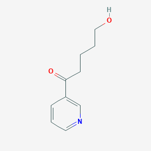 molecular formula C10H13NO2 B8404484 4-Hydroxybutyl 3-pyridyl ketone 