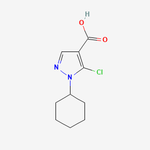 5-chloro-1-cyclohexyl-1H-pyrazole-4-carboxylic acid