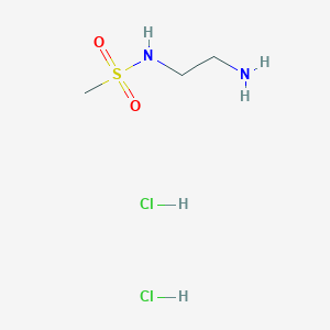 molecular formula C3H12Cl2N2O2S B8404754 N-(2-Aminoethyl)methanesulfonamide dihydrochloride 