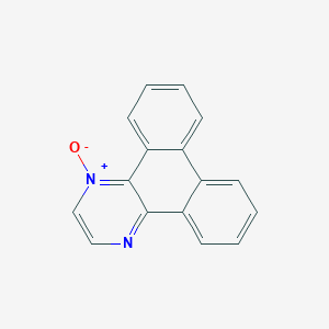 molecular formula C16H10N2O B8404760 Dibenzo[f,h]quinoxaline,1-oxide 