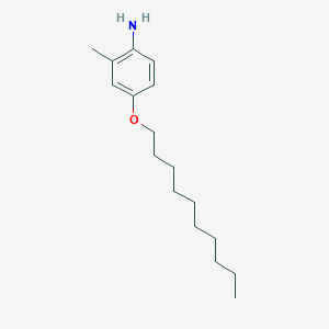 molecular formula C17H29NO B8404805 2-Methyl-4-decyloxyaniline 