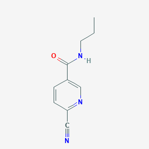 6-cyano-N-propylnicotinamide
