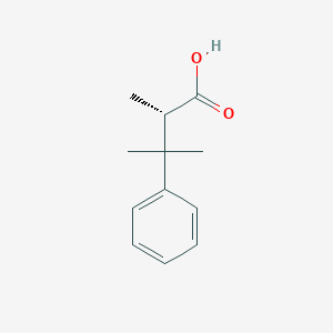(2S)-2,3-dimethyl-3-phenylbutanoic acid