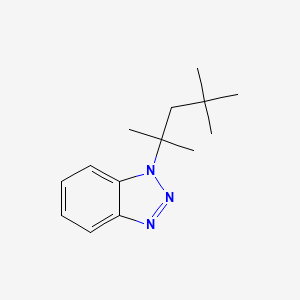 molecular formula C14H21N3 B8405040 N-tert-octylbenzotriazole 