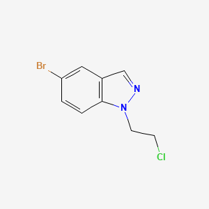 5-Bromo-1-(2-chloroethyl)-1H-indazole