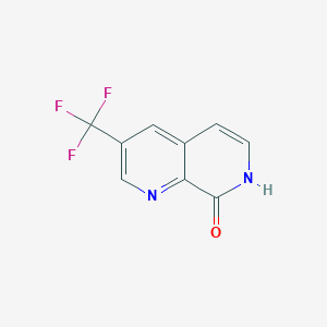 3-(Trifluoromethyl)-1,7-naphthyridin-8(7H)-one