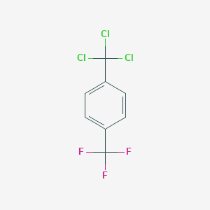 molecular formula C8H4Cl3F3 B084052 1-(三氯甲基)-4-(三氟甲基)苯 CAS No. 13947-96-1