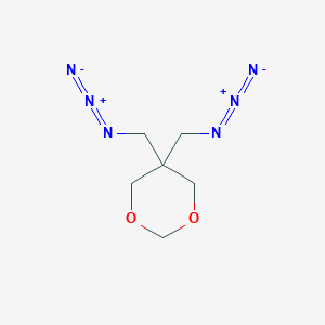 molecular formula C6H10N6O2 B8405246 5,5-Bis(azidomethyl)-1,3-dioxane 