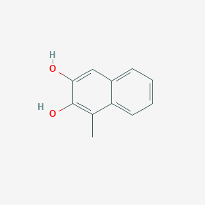 molecular formula C11H10O2 B8405257 1-Methyl-2,3-dihydroxy-naphthalene 