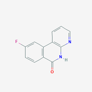 9-fluoro-5H-benzo[c][1,8]naphthyridin-6-one