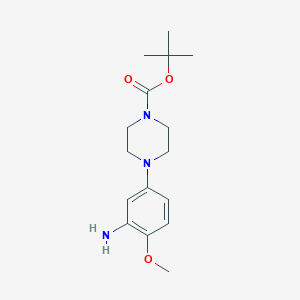 Tert-butyl 4-(3-amino-4-methoxyphenyl)piperazine-1-carboxylate