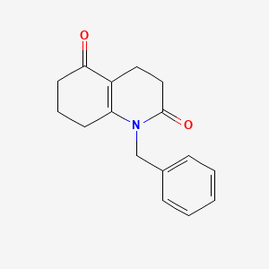 1-benzyl-4,6,7,8-tetrahydro-3H-quinoline-2,5-dione