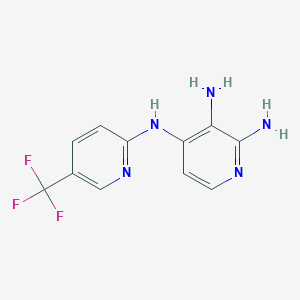 N4-(5-trifluoromethyl-pyridin-2-yl)pyridine-2,3,4-triamine