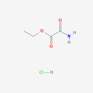 molecular formula C4H8ClNO3 B8405588 Ethyl acetamidate hydrochloride 