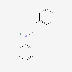 4-Fluoro-N-phenethylaniline