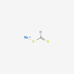molecular formula CHNaS2 B8405670 Dithioformic acid sodium salt CAS No. 69316-68-3