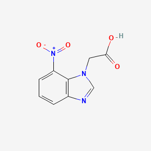 molecular formula C9H7N3O4 B8405682 (7-Nitro-1H-benzimidazol-1-yl)acetic acid 