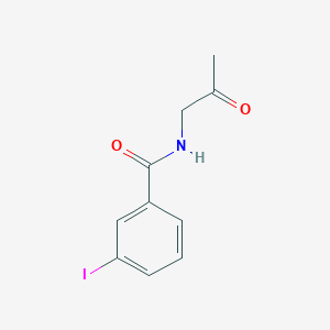 3-iodo-N-(2-oxopropyl)benzamide