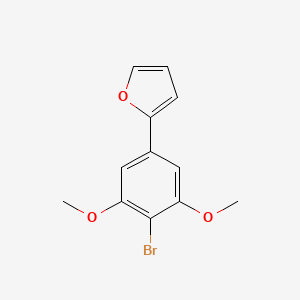 2-(4-Bromo-3,5-dimethoxyphenyl)furan