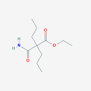 2,2-Di-n-propylmalonic acid monoamide ethyl ester