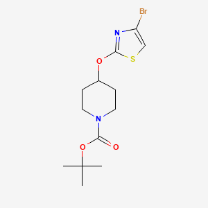 tert-Butyl 4-((4-bromothiazol-2-yl)oxy)piperidine-1-carboxylate