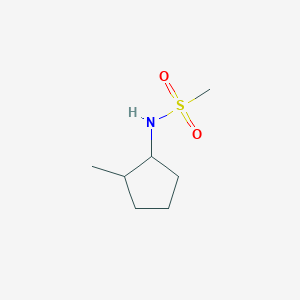 molecular formula C7H15NO2S B8405985 N-(2-methylcyclopentyl)methanesulfonamide 