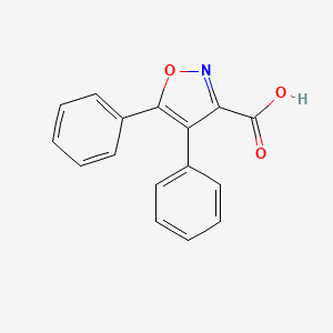 molecular formula C16H11NO3 B8406016 4,5-Diphenylisoxazole-3-carboxylic acid 