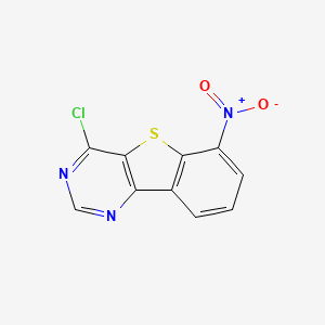 4-Chloro-6-nitrobenzothienopyrimidine