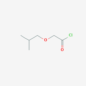 molecular formula C6H11ClO2 B8406111 Isobutoxyacetyl chloride 