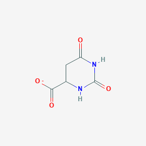 molecular formula C5H5N2O4- B8406146 Dihydroorotate 