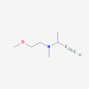 (2-Methoxy-ethyl)-methyl-(1-methyl-prop-2-ynyl)-amine