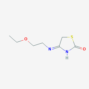 4-[(2-ethoxyethyl)amino]-1,3-thiazol-2(5H)-one