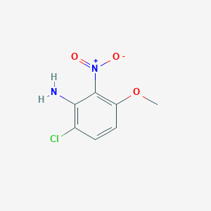 6-Chloro-3-methoxy-2-nitro-phenylamine