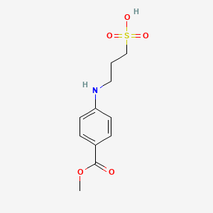 4-(3-Sulfo-propylamino)-benzoic acid methyl ester