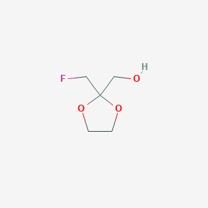 (2-(Fluoromethyl)-1,3-dioxolan-2-yl)methanol