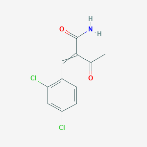 2-(2,4-Dichlorobenzylidene)-3-oxobutanamide