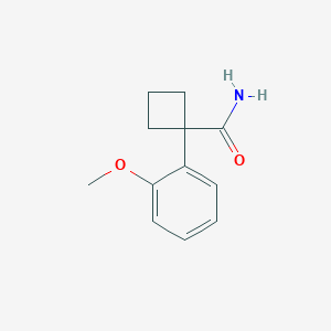 1-(2-Methoxyphenyl)cyclobutanecarboxamide