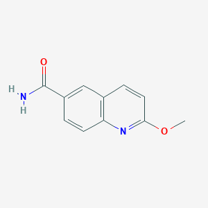 2-Methoxyquinoline-6-carboxylic acid amide